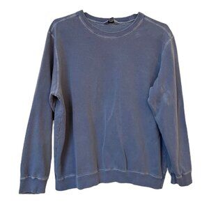 Vintage y2k Northern Reflections Blue Faded Dad Crewneck Sweat Shirt